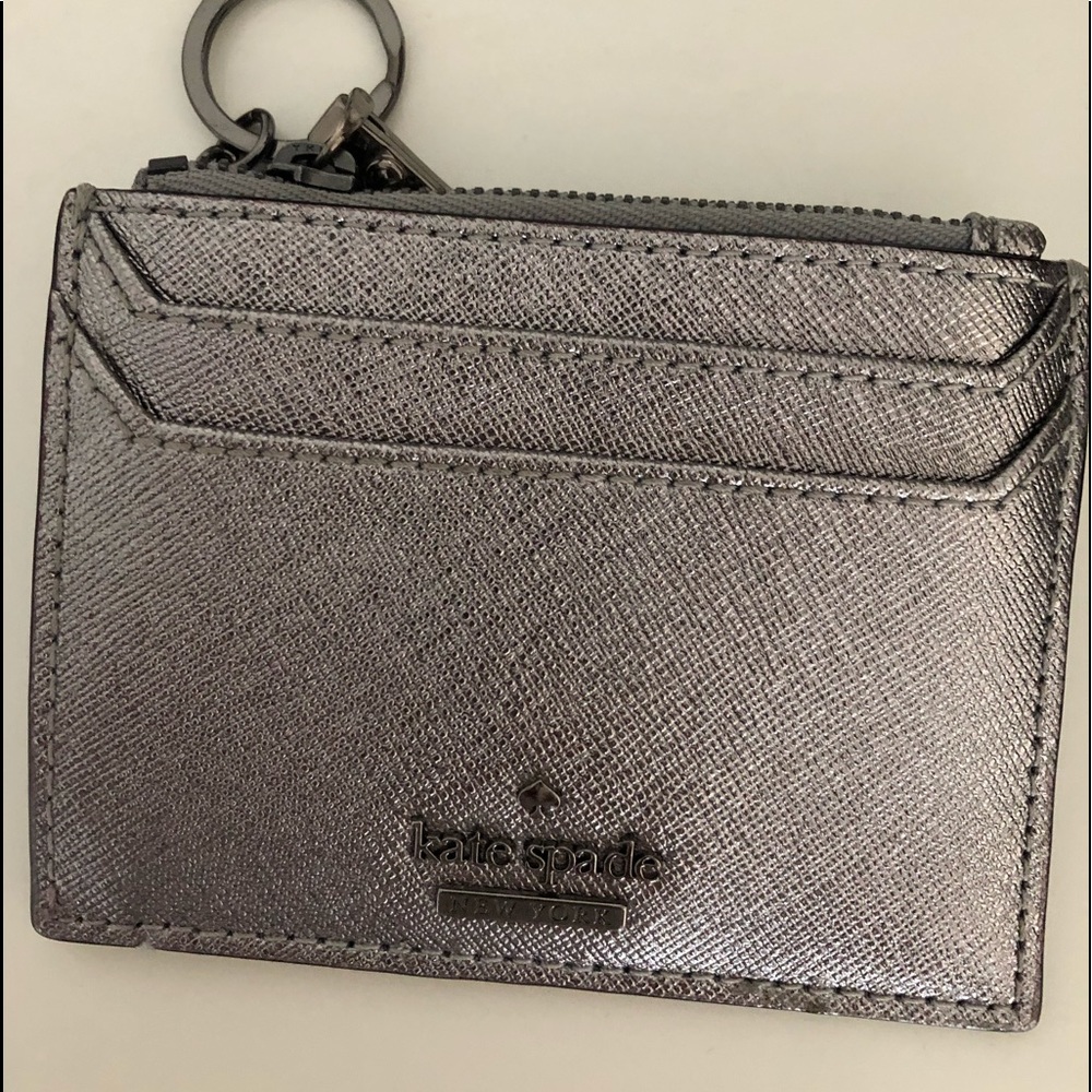 Silver Kate Spade Wallet